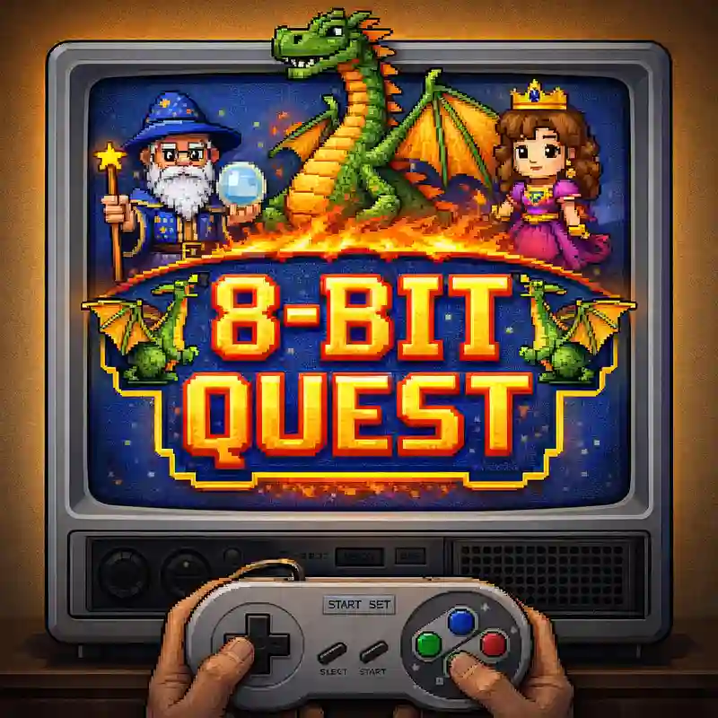 8-Bit Quest game